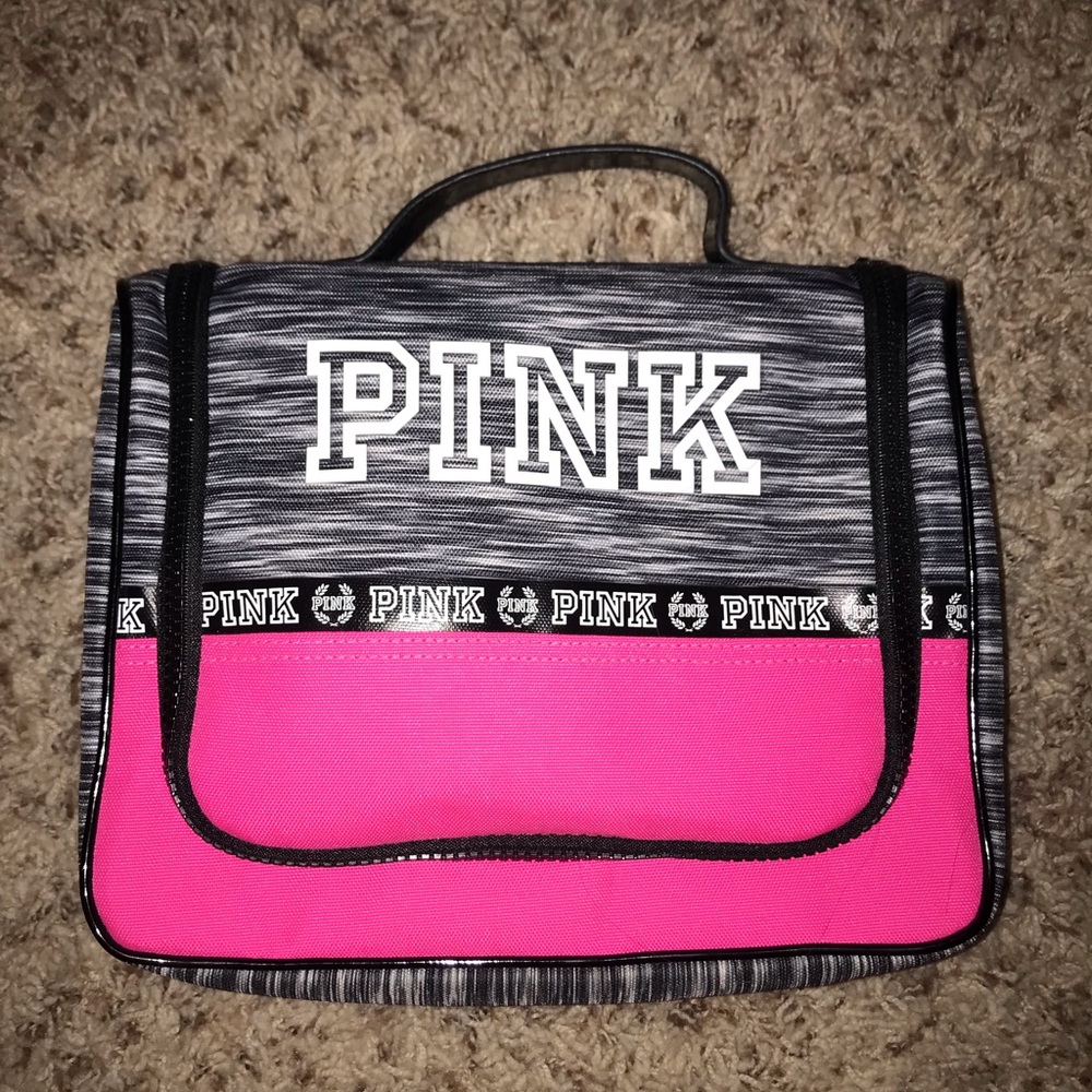 PINK VICTORIA SECRET TRAVEL CASE